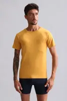 Bambu Hercules Slim Fit Bisiklet Yaka Fanila / T-Shirt Mısırlı EFNL000017 Petrol görsel 18