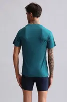 Bambu Hercules Slim Fit Bisiklet Yaka Fanila / T-Shirt Mısırlı EFNL000017 Fit Green görsel 28