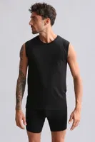 Bambu Hercules Slim Fit Bisiklet Yaka Sporcu Atlet Mısırlı EATL000019 Siyah görsel 22