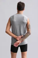 Bambu Hercules Slim Fit Bisiklet Yaka Sporcu Atlet Mısırlı EATL000019 Gri Melanj görsel 31