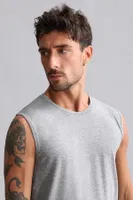 Bambu Hercules Slim Fit Bisiklet Yaka Sporcu Atlet Mısırlı EATL000019 Gri Melanj görsel 32