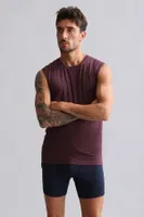 Bambu Hercules Slim Fit Bisiklet Yaka Sporcu Atlet Mısırlı EATL000019 Mor görsel 46