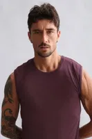 Bambu Hercules Slim Fit Bisiklet Yaka Sporcu Atlet Mısırlı EATL000019 Mor görsel 49