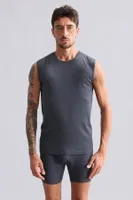 Bambu Hercules Slim Fit Bisiklet Yaka Sporcu Atlet Mısırlı EATL000019 Antrasit görsel 56