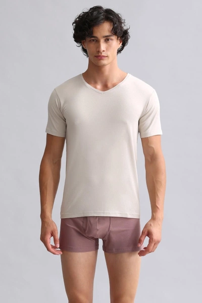 Bambu Hercules Slim Fit V Yaka Fanila / T-Shirt Mısırlı EFNL000018
