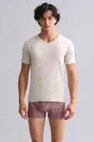 Bambu Hercules Slim Fit V Yaka Fanila / T-Shirt Mısırlı EFNL000018