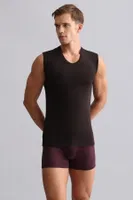 Bambu Hercules Slim Fit V Yaka Sporcu Atlet Mısırlı EATL000018 Kahverengi görsel 16