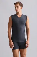Bambu Hercules Slim Fit V Yaka Sporcu Atlet Mısırlı EATL000018 Antrasit görsel 38