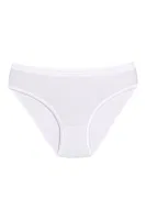 Bambu Kemerli Bikini Kadın Külot Beyaz 6'lı Paket Yıldız 3955 Beyaz detay görünüm