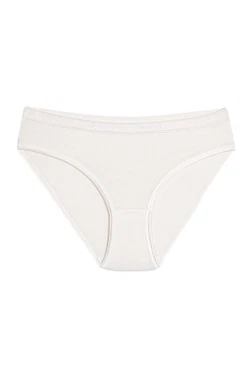 Yıldız Çamaşır Bambu Kemerli Bikini Kadın Külot Ekru 6'lı Paket Yıldız 3957 - Alternatif Görünüm