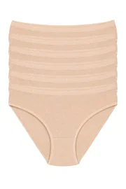 Yıldız Çamaşır Bambu Kemerli Bikini Kadın Külot Ten 6'lı Paket Yıldız 3958