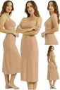 Bambu Maxi Uzun Jüpon Q-En 303