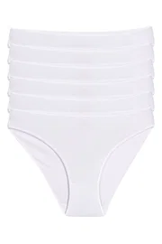 Yıldız Çamaşır Bambu Süper İz Yapmaz Bikini Kadın Külot Beyaz 6'lı Paket Yıldız 3960