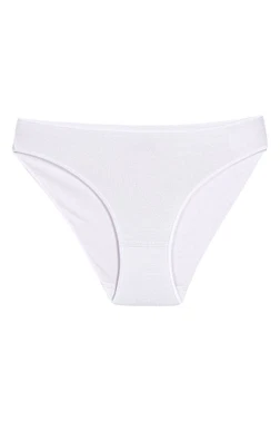 Yıldız Çamaşır Bambu Süper İz Yapmaz Bikini Kadın Külot Beyaz 6'lı Paket Yıldız 3960 - Alternatif Görünüm