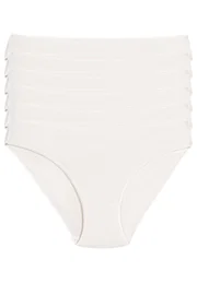 Yıldız Çamaşır Bambu Süper İz Yapmaz Bikini Kadın Külot Ekru 6'lı Paket Yıldız 3962