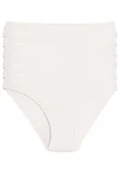Bambu Süper İz Yapmaz Bikini Kadın Külot Ekru 6'lı Paket Yıldız 3962 Ekru