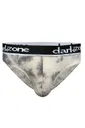 Batik Desenli Gri Pamuklu Lastikli Slip Külot Darkzone DZ-1103-114-S
