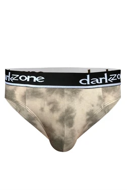 Batik Desenli Krem Pamuklu Lastikli Slip Külot Darkzone DZ-1103-115-S