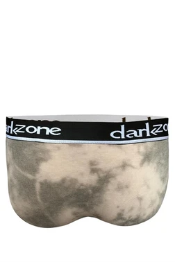 Batik Desenli Krem Pamuklu Lastikli Slip Külot Darkzone DZ-1103-115-S - Alternatif Görünüm