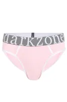 Beyaz Erkek Pembe Biyeli Slip Külot Darkzone DZ-1106-11-S Görsel
