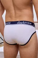Beyaz Önü Açık Erkek Slip Külot Darkzone DZ-1102-02-S Görsel görsel 4