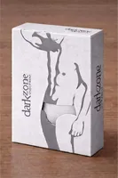 Beyaz Önü Açık Erkek Slip Külot Darkzone DZ-1102-02-S Görsel görsel 7