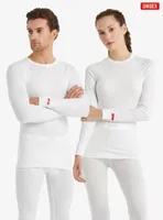 Black Spade Unisex Uzun Kollu Termal Fanila 9259 Beyaz görsel 6