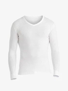 Black Spade Unisex Uzun Kollu V-yaka Termal Fanila 1257 - Alternatif Görünüm