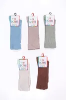 Bonas 5'li Colorcool Kadın Fitilli Soket Çorap Görsel