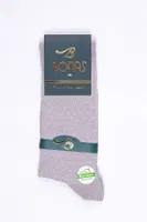 Bonas 5'li Erkek Baklava Desen Yazlık Bambu Soket Çorap Çok Renkli farklı açı