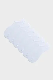 Bonas 6'lı Bambu Görünmez Sneaker Çorabı CBONB005 Beyaz