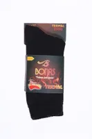 Bonas Termal Kışlık Havlu Soket Çorap 99,9 Siyah detay görünüm