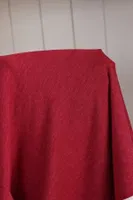 Bordo Düğme Ve Kalp Detaylı Kısa Kollu Pijama Takımı Bella Notte 77697 Bordo görsel 8