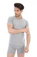 Çift Kaplan Elastanlı T-Shirt 954 Gri görsel 9