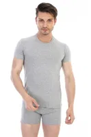 Çift Kaplan Elastanlı T-Shirt 954 Gri görsel 8