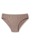 Çizgili Bambu Bikini Kadın Külot Renkli 5'li Paket Yıldız 4190 Renkli görsel 5