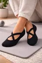 Kadın Düz Bantlı Pilates Çorabı 6'lı Paket Confeo C832-025