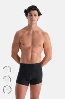 Erkek Dikişsiz Boxer Dagi D2815 Siyah