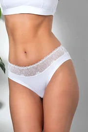 Gallipoli Dantel Detayli Slip Külot Beyaz Gallipoli 21781