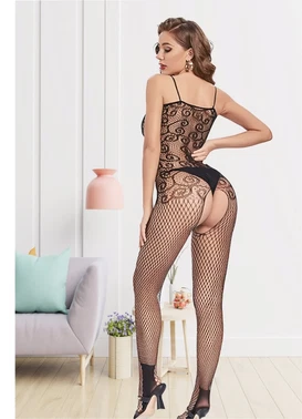 Dantelli Askılı Fileli Vücut Çorabı So Beautiful 2401 - Alternatif Görünüm