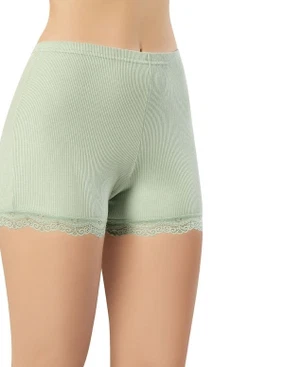 Dantelli Fitilli Asorti Renk Kadın Boxer Külot Kota 5022