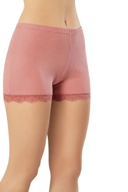 Dantelli Fitilli Asorti Renk Kadın Boxer Külot Kota 5022 - Alternatif Görünüm