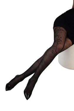 Daymod Ahu Dantel Bayan Külotlu Çorap Daymod D1123049