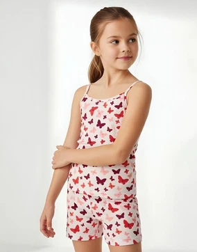 Defnem Desenli Kız Çocuk Takım 6'lı Defnem 3101