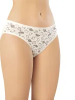 Desenli Asortili Kadın Bikini Külot Kota 5005 Karışık Renk
