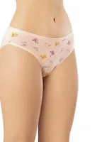 Desenli Asortili Kadın Bikini Külot Kota 5005 Karışık Renk detay görünüm