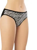 Desenli Asortili Kadın Bikini Külot Kota 5005 Karışık Renk farklı açı