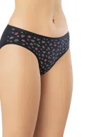 Desenli Asortili Kadın Bikini Külot Kota 5005 Karışık Renk görsel 4