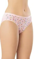 Desenli Asortili Kadın Bikini Külot Kota 5005 Karışık Renk görsel 6