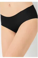 Dikişsiz Lazer İz Yapmaz Hipster İMER 5023 Siyah